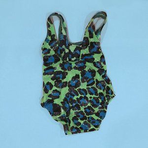 M.N. BIRO Baby Girl 1pc Glitter Swimsuit - 12m
